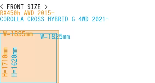 #RX450h AWD 2015- + COROLLA CROSS HYBRID G 4WD 2021-